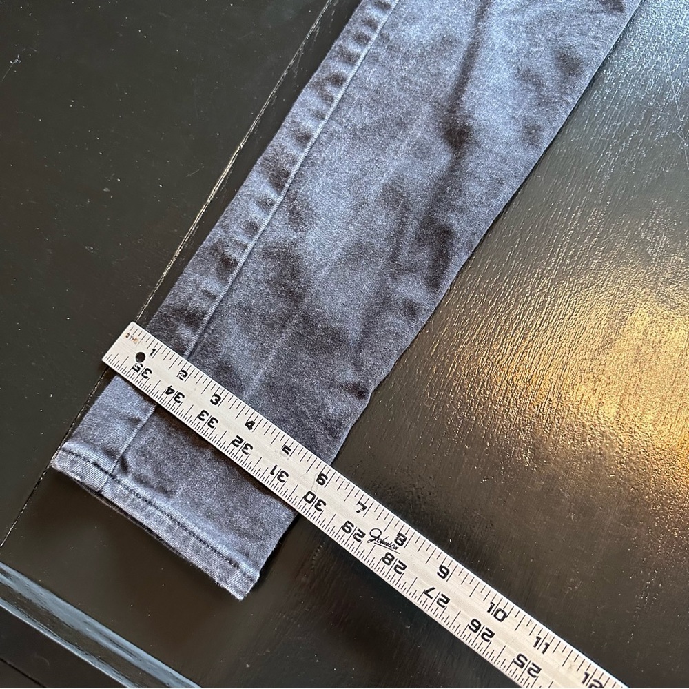 Pacsun 30x32 Relaxed Skinny Black Denim Worn In Jeans Project piece emo work Pan - Picture 4 of 8